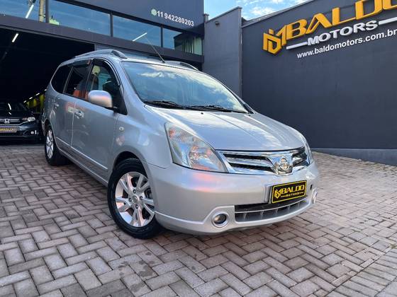 NISSAN LIVINA 1.8 SL 16V FLEX 4P AUTOMÁTICO NISSAN LIVINA 1.8 SL 16V FLEX 4P AUTOMÁTICO